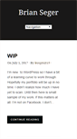 Mobile Screenshot of brianseger.com